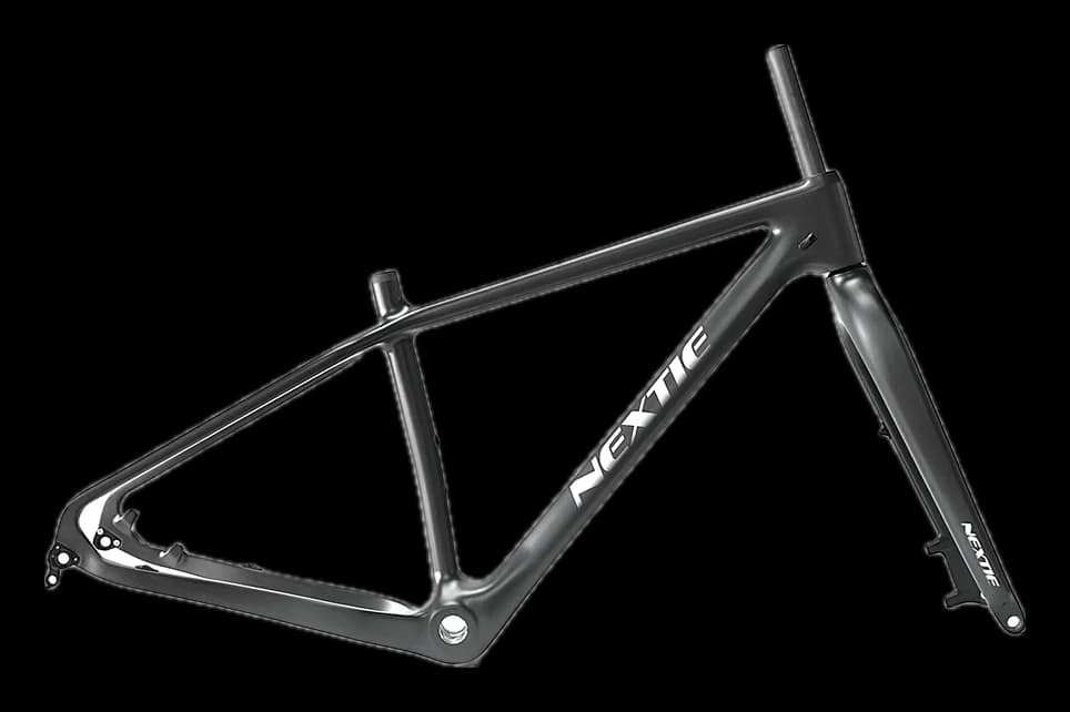 Nextie F2 carbon fat bike frameset, photo 1 of 4