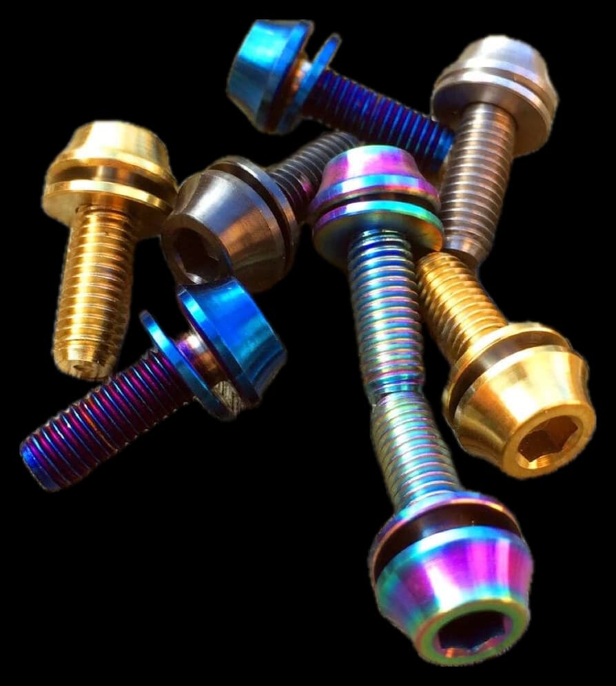 Titanium Bottle Cage Bolts (Pair), photo 1 of 8