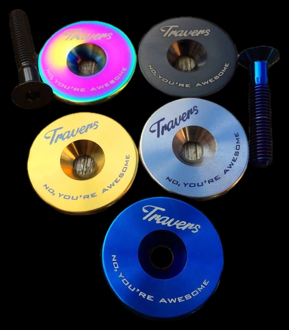 Travers Titanium Headset Cap, photo 1 of 9