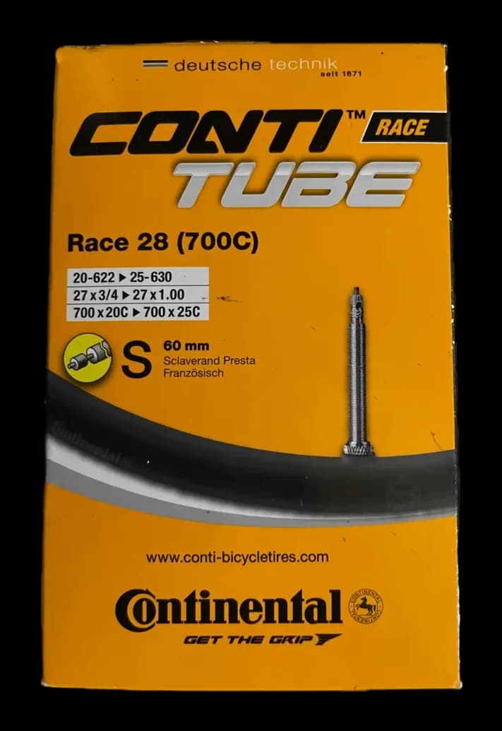 Continental Race 28 inner tube 700 x 20-25c, Presta 60 mm, photo 1 of 1