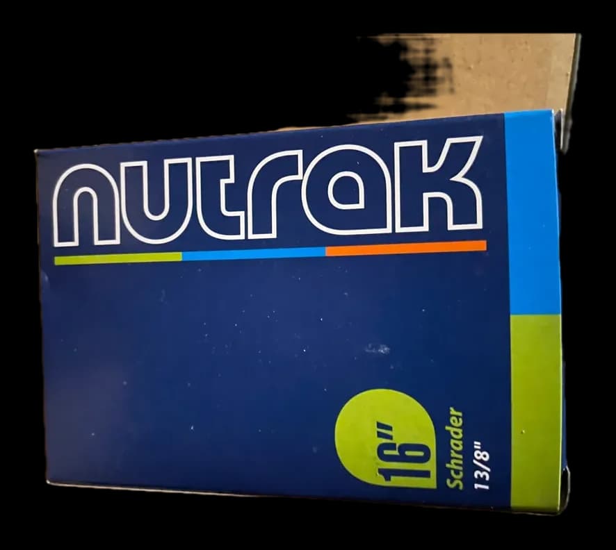 Nutrak inner tube 16 x 1-3/8, Schrader, photo 1 of 1