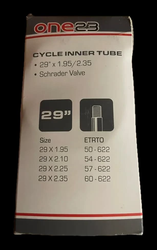 One23 inner tube 29 x 1.95-2.35, Schrader, photo 1 of 1