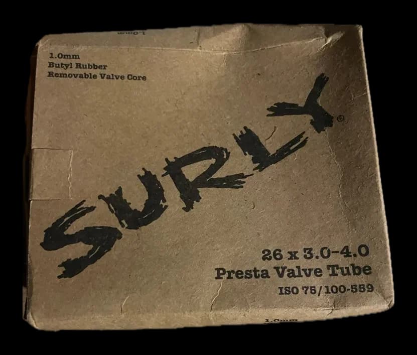 Surly inner tube 26 x 3.0-4.0 fat bike, Presta, photo 1 of 1