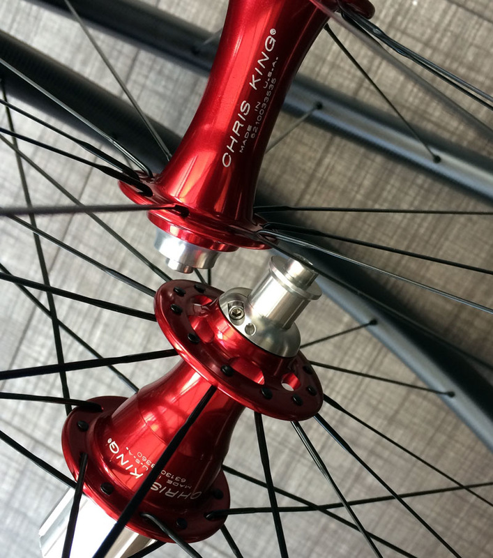Tubeless carbon 50mm Road wheels Chris King Hubs, photo 1 of 7