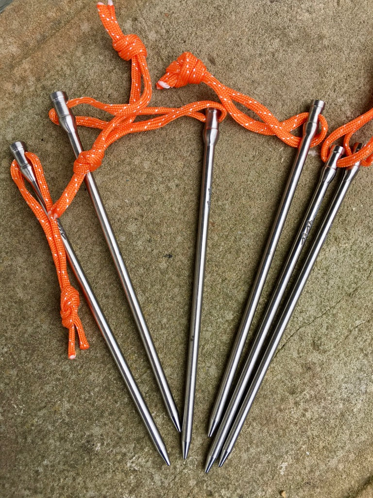 Titanium Tent Pegs, photo 4 of 4