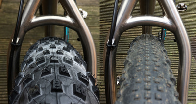 Russ Ti compare 29er to 650b, photo 5 of 5