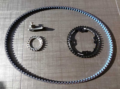 Special build for an Angus 29+ with Gates Drive and Rohloff, photo 1 of 6