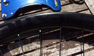 Subtle Nextie Jungle Fox rims on Boost Hope hubs, photo 4 of 5