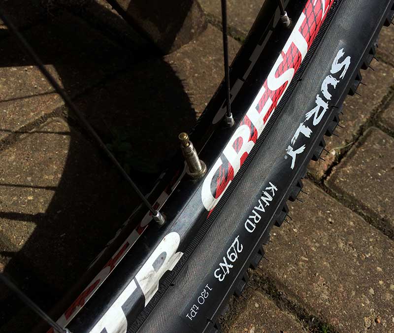 Surly Knard 29x3 120tpi on Stans Crest and Northpaw rims, photo 4 of 7