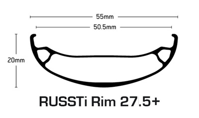 New Travers RUSSTi 27.5+ Rims, photo 3 of 3