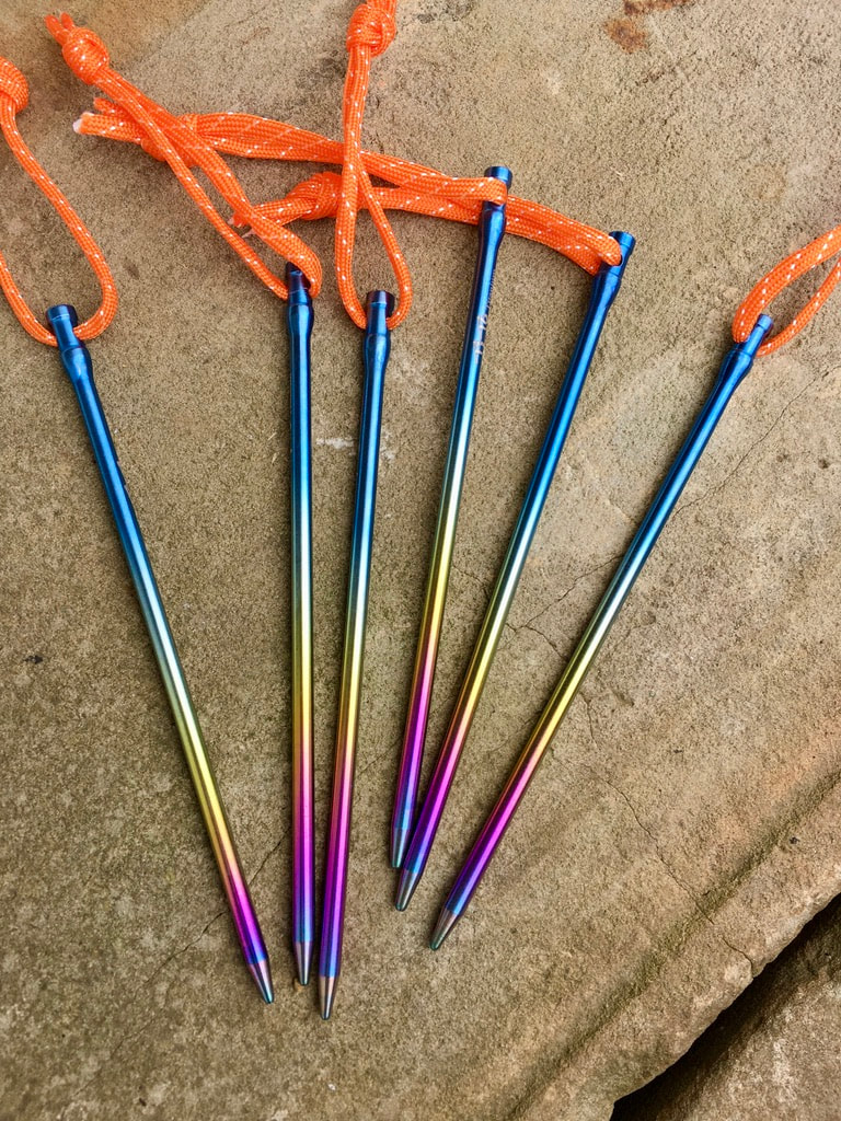 Titanium Tent Pegs, photo 2 of 4