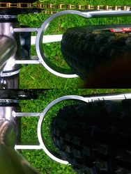 29er Wheels in the Rudy Fat 29er Plus frame, photo 3 of 3