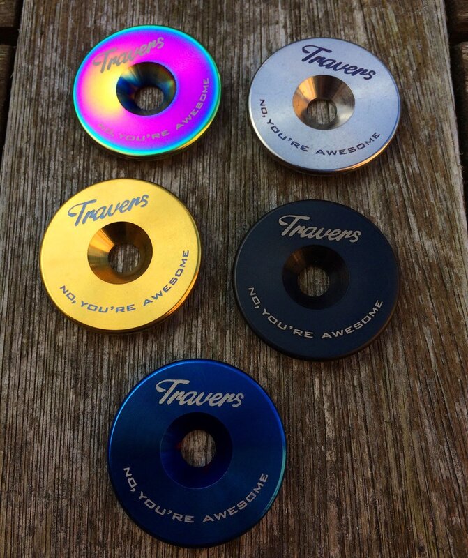 Titanium Headset Caps, photo 3 of 3
