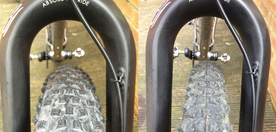 Russ Ti compare 29er to 650b, photo 3 of 5