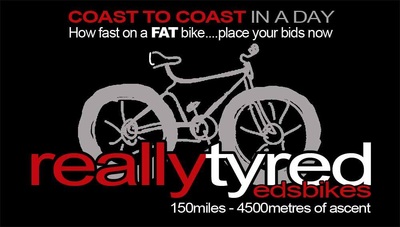 150 Miles Coast to Coast in one day on a "Fat Race" for charity, photo 1 of 13