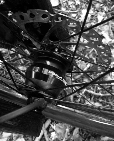 SP PD-8X Dynamo Hub and K-Lite lights, photo 4 of 9
