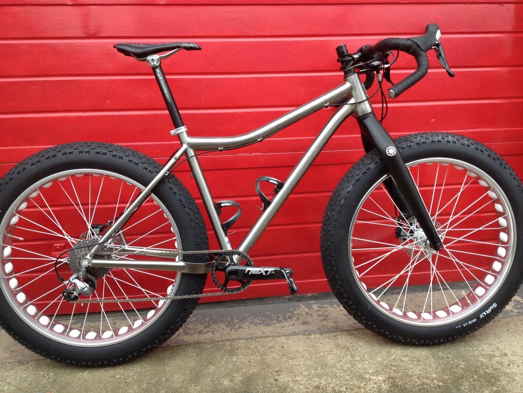Coast to coast (150 miles on a Fat Bikes)