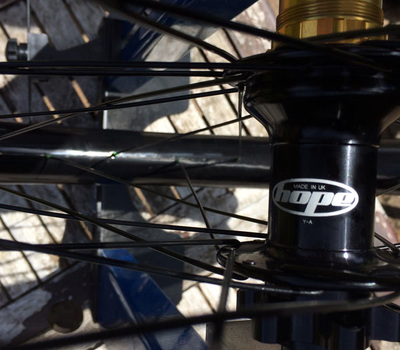 Subtle Nextie Jungle Fox rims on Boost Hope hubs, photo 3 of 5