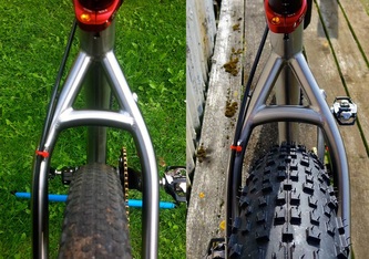 29er Wheels in the Rudy Fat 29er Plus frame, photo 2 of 3
