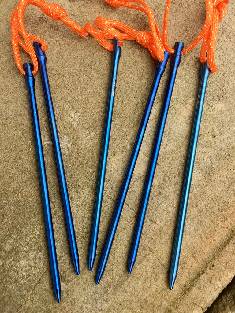 Titanium Tent Pegs, photo 3 of 4