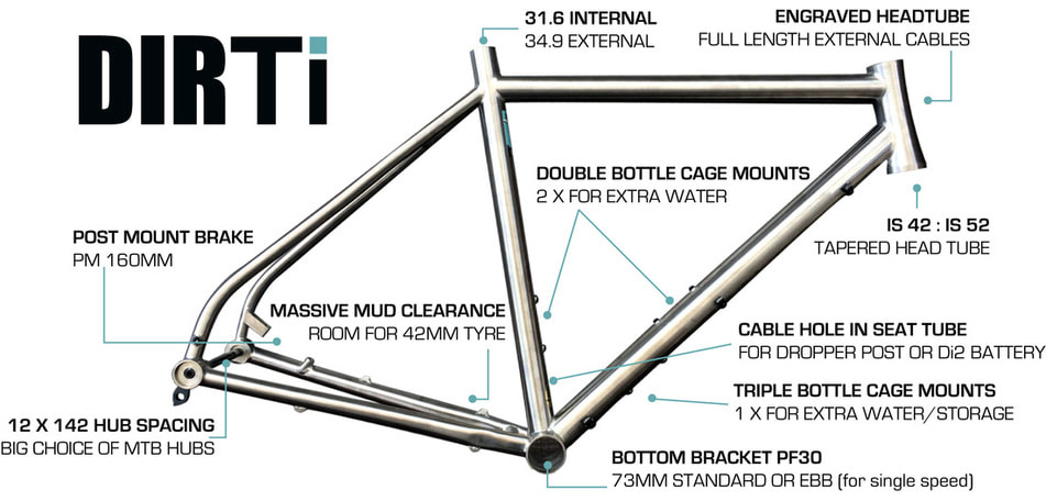 Travers DIRTi - Free Pair NXT32RC carbon rims, photo 1 of 2