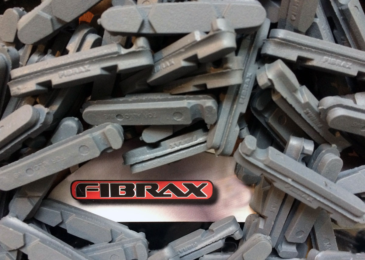 Free Fibrax pads with Nextie road rims