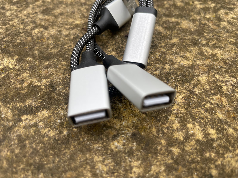 USB to 2 USB Y splitter, photo 4 of 4