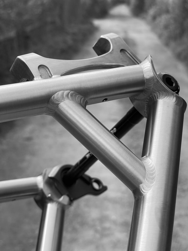 Travers MighTi 32 Titanium Bikepacking Frame (Bespoke), photo 7 of 9