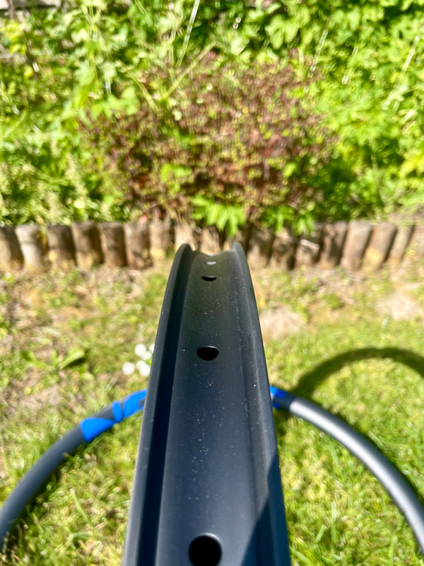[Unicorn 32"] Premium 32" Carbon Fiber Rim 38mm for Bicycle or Unicycle 480g, photo 3 of 4