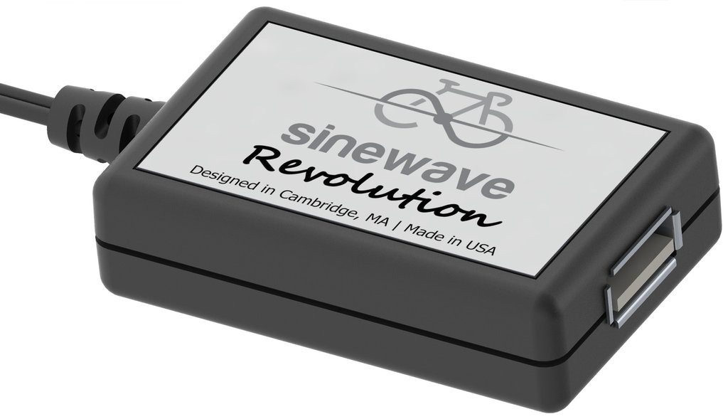Dynamo setup - USB charging - Sinewave revolution