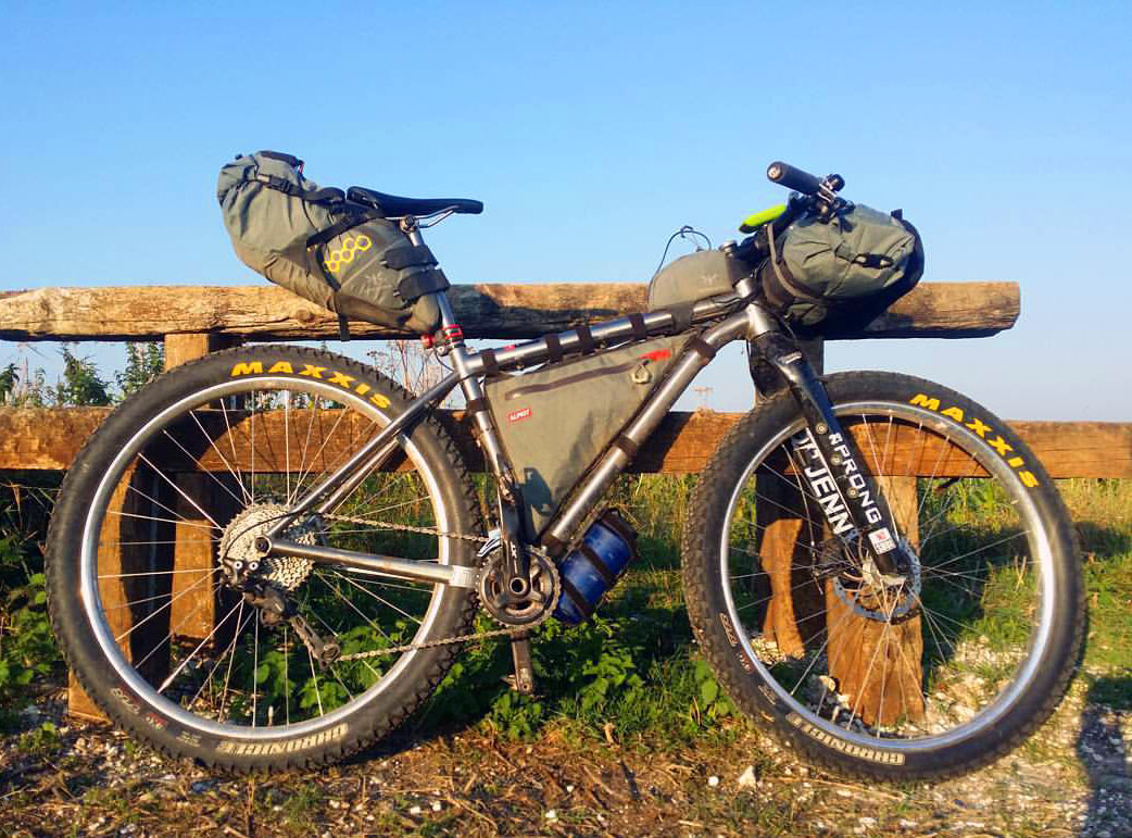 Jim off for a bikepacking bivvy weekend