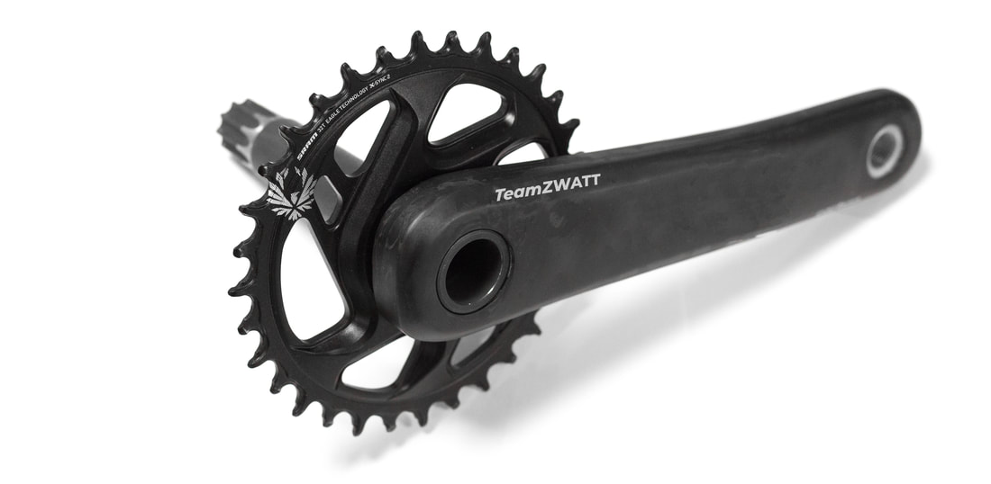 Zwatt carbon MTB Powermeters, photo 1 of 2